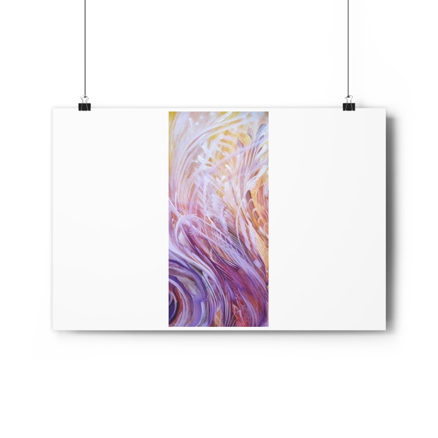 "Flare up”- Giclée Art Print by artist David Hilborn