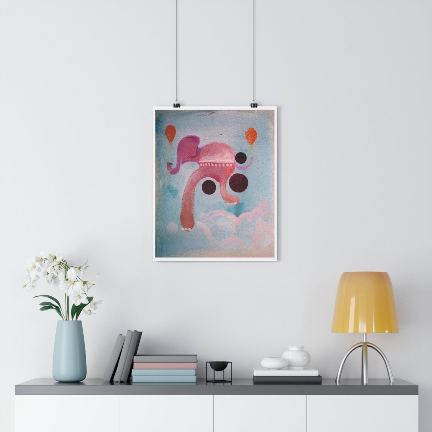 "Ele-float”- Giclée Art Print by artist David Hilborn