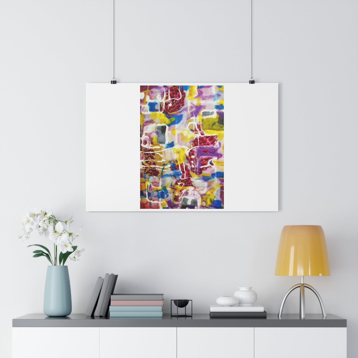 "Technicolor Razzle Dazzle”- Giclée Art Print by artist David Hilborn