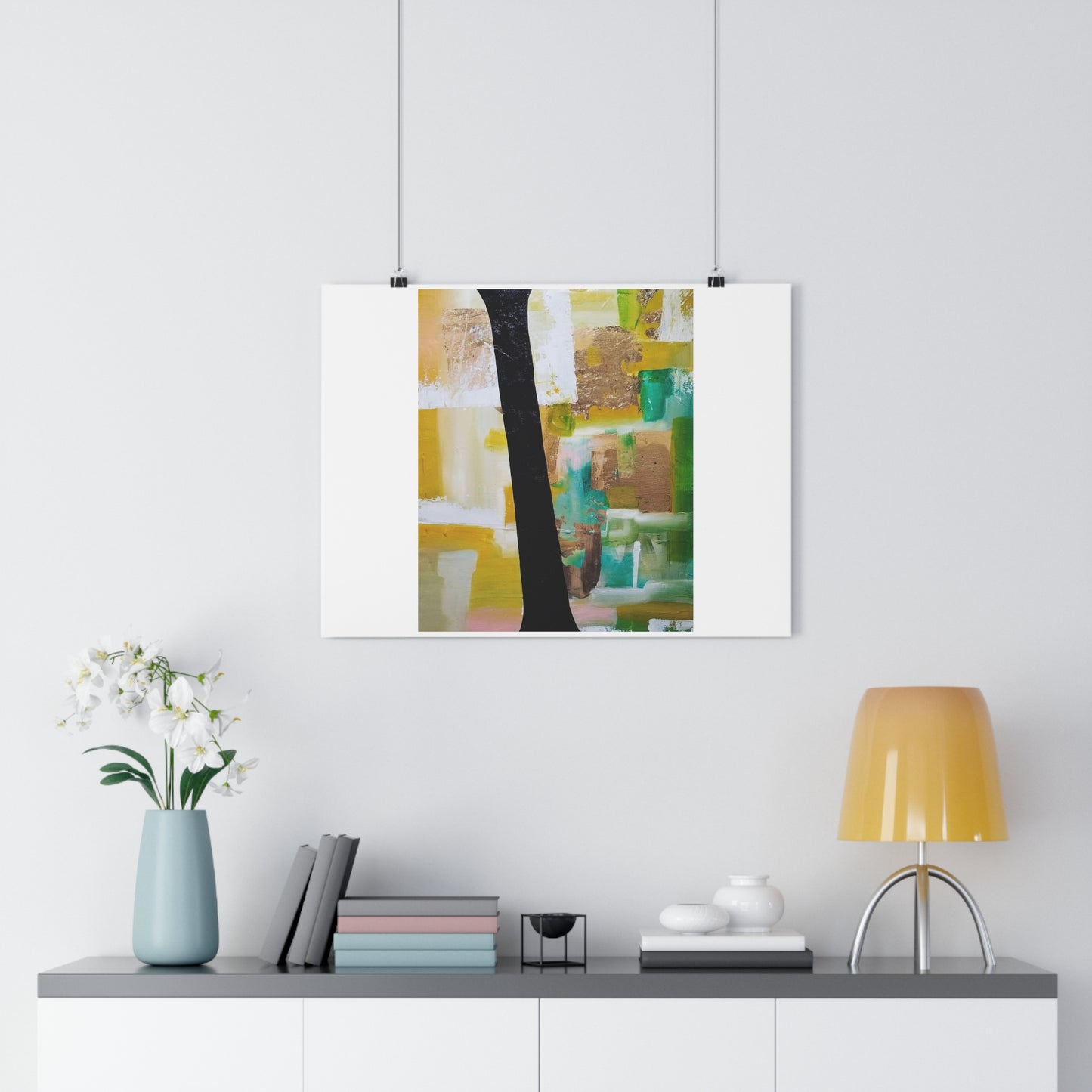 "Bus View”- Giclée Art Print by artist David Hilborn