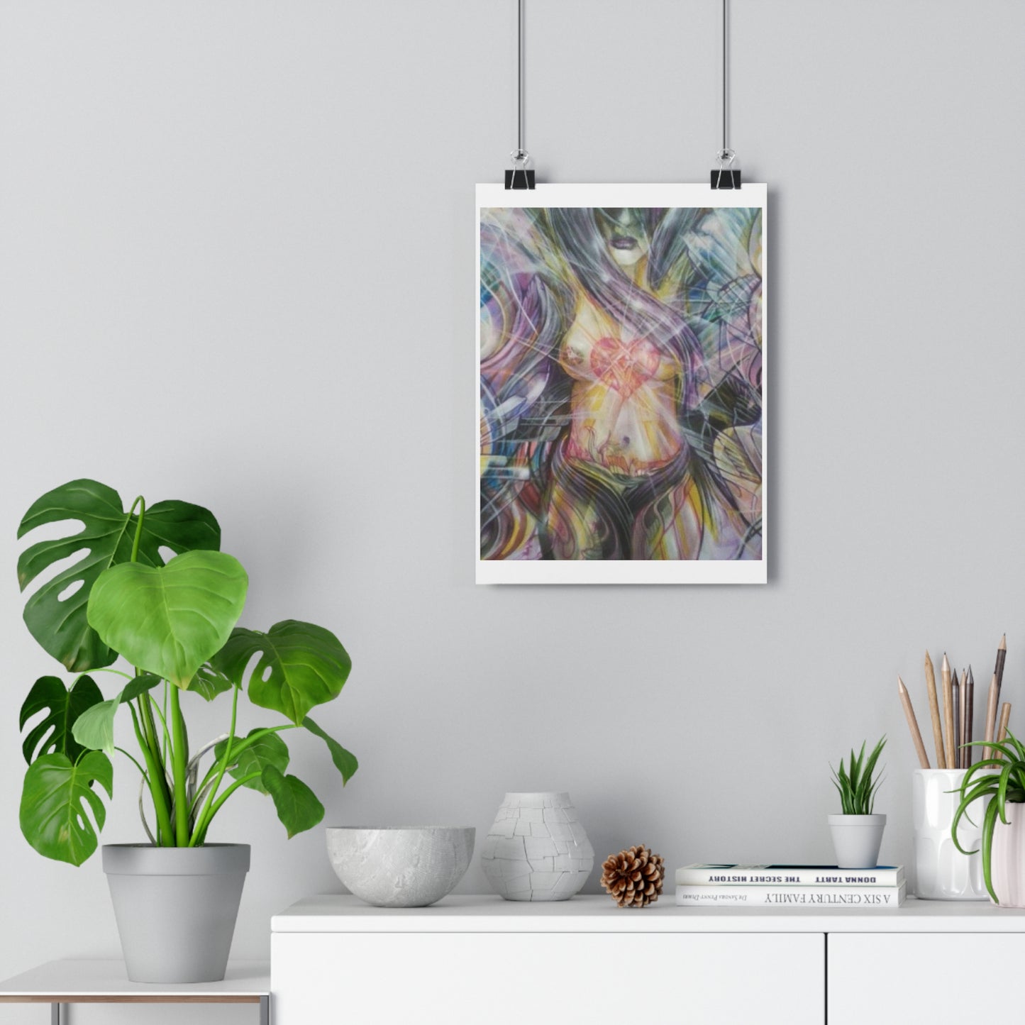 "Visionary Nude”- Giclée Art Print by artist David Hilborn