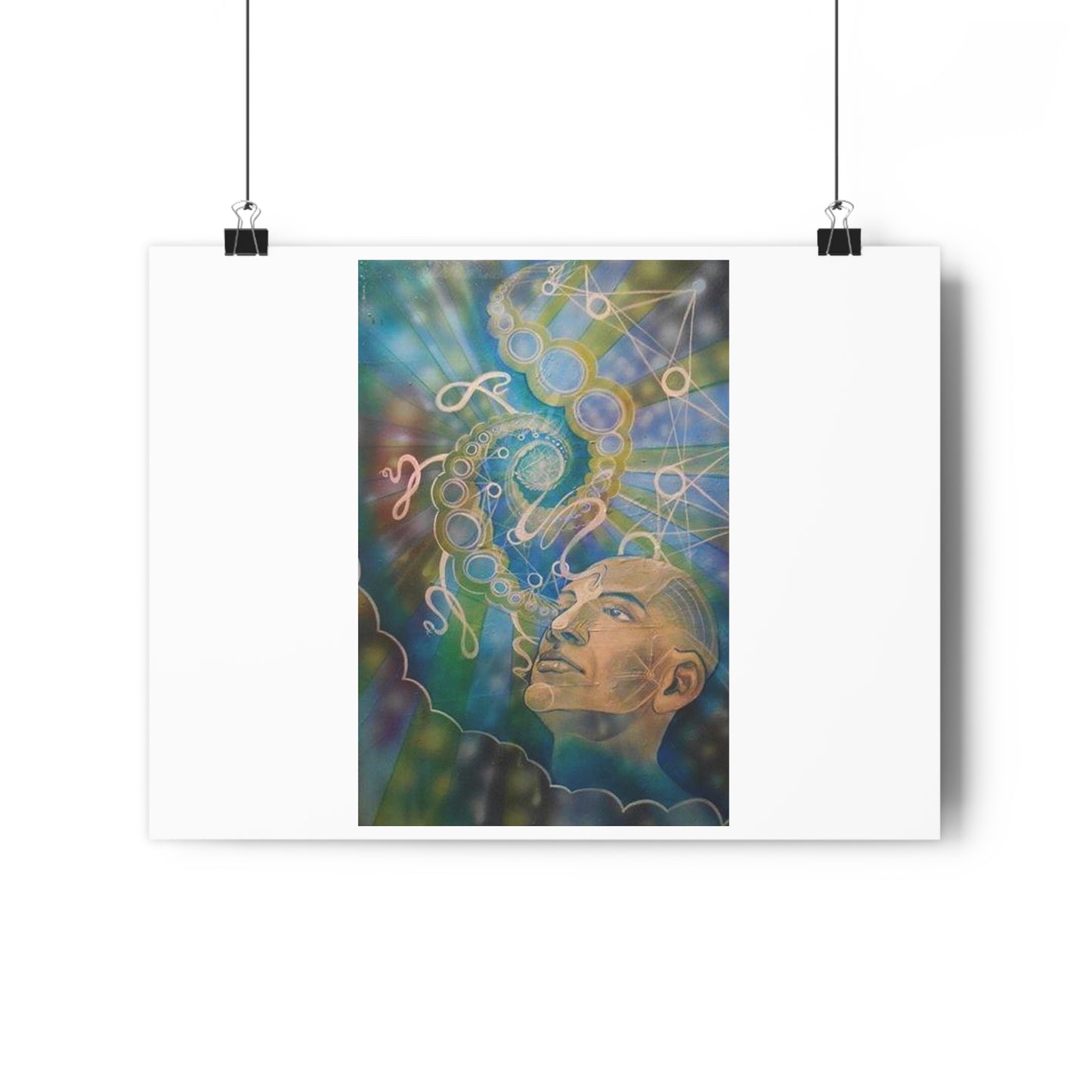 “Intellect”- Giclée Art Print by artist David Hilborn