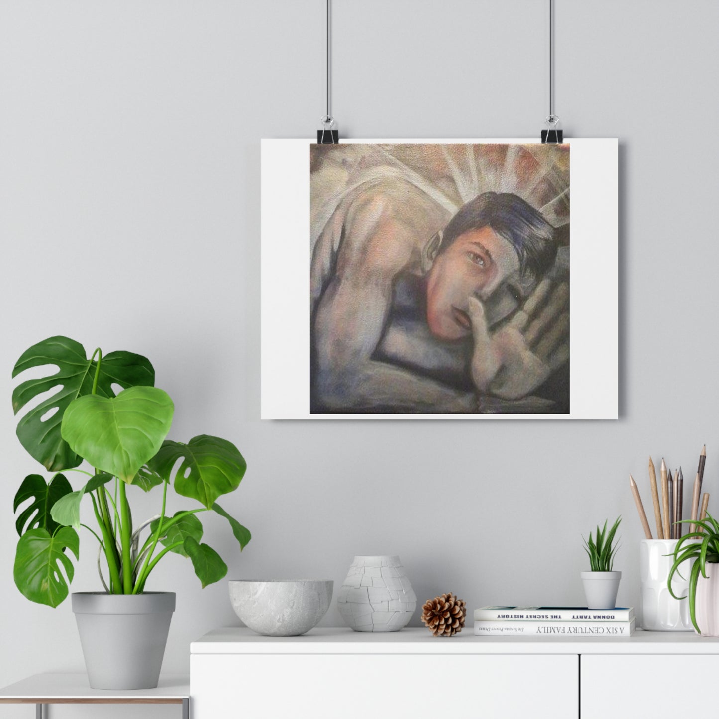 "Trapped”- Giclée Art Print by artist David Hilborn