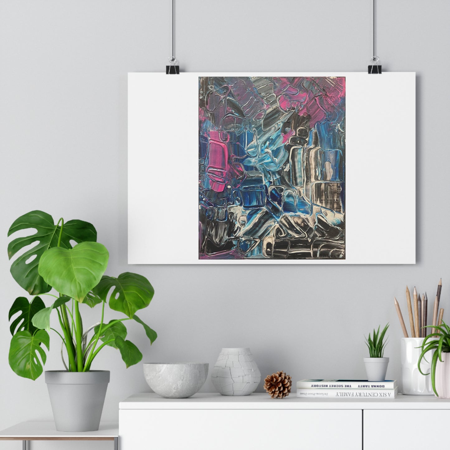 "Magenta" - Giclée Art Print by artist David Hilborn