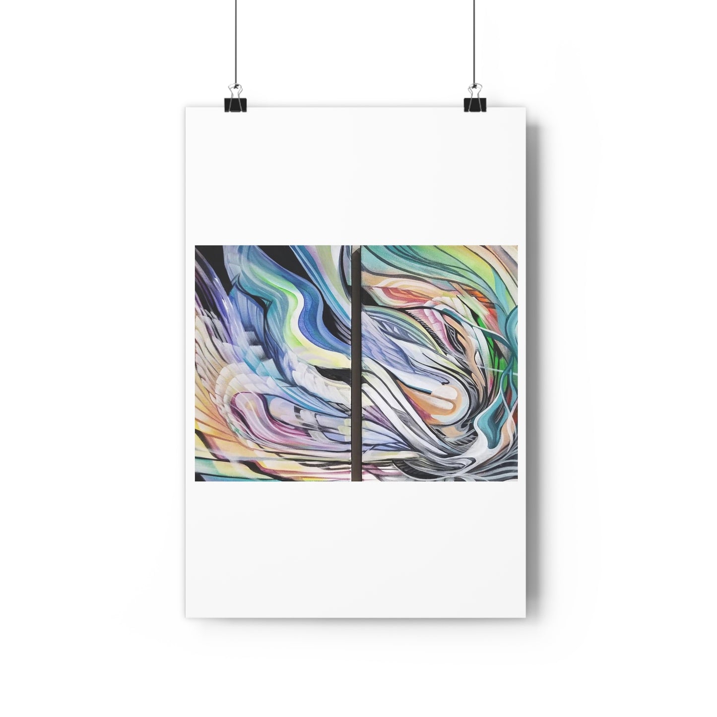 "Flow”- Giclée Art Print by artist David Hilborn