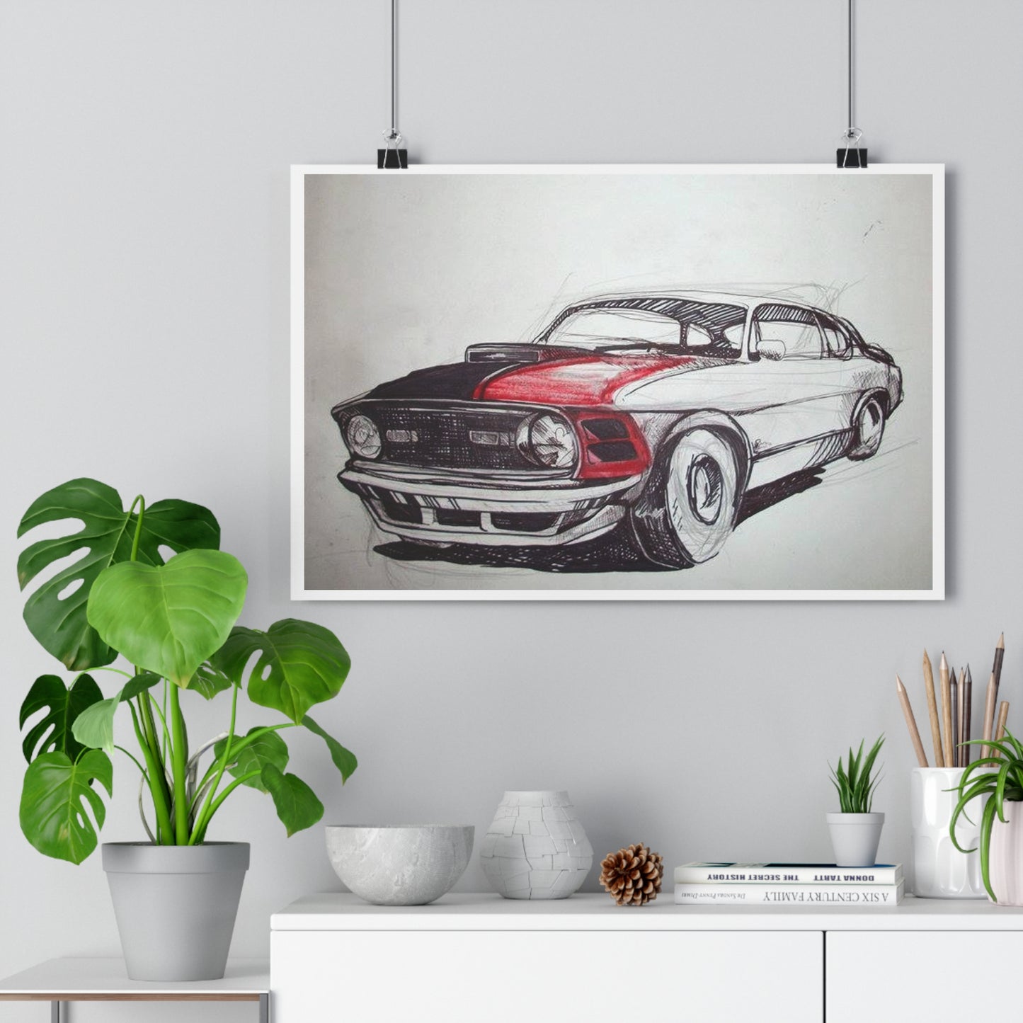 "Autobody Study”- Giclée Art Print by artist David Hilborn