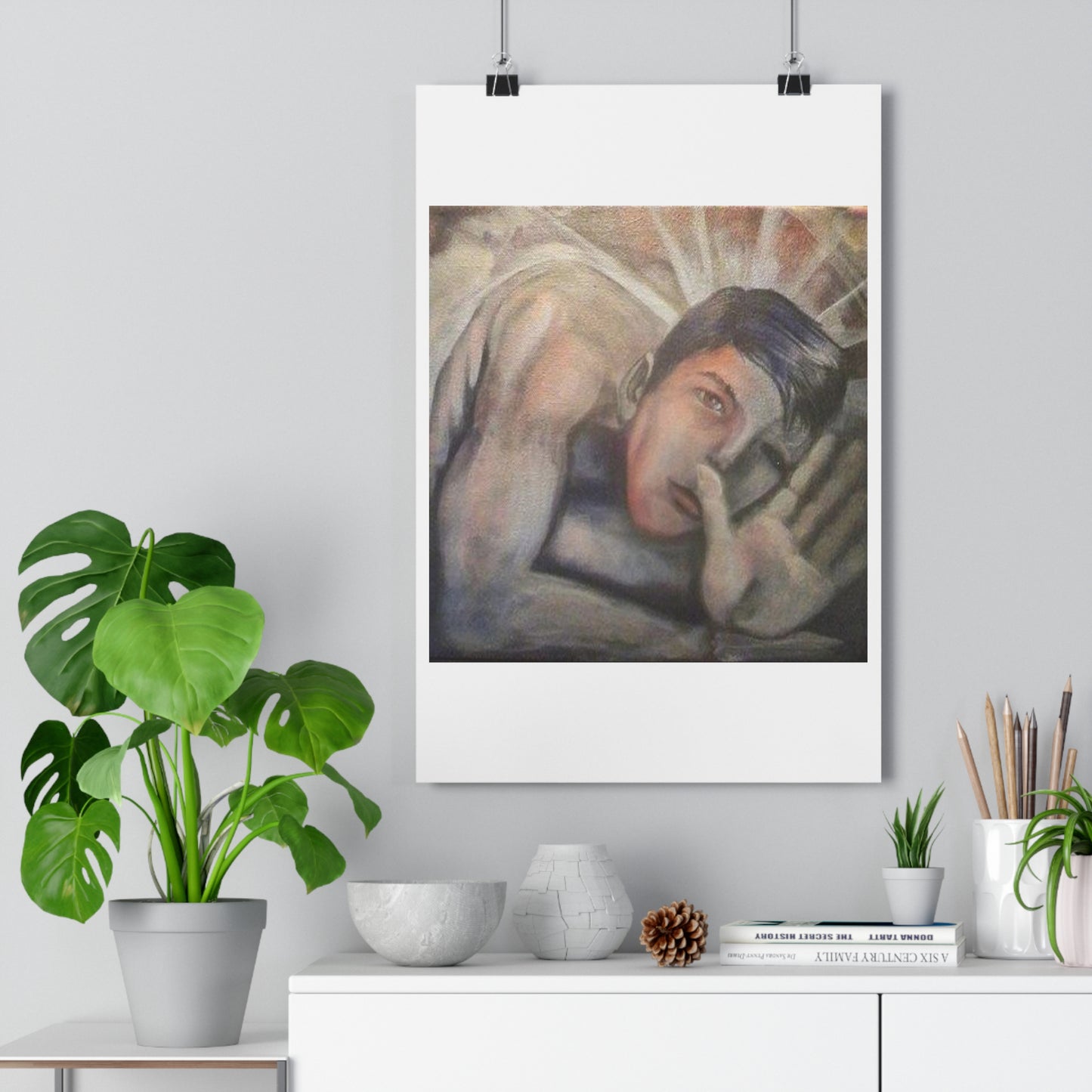 "Trapped”- Giclée Art Print by artist David Hilborn