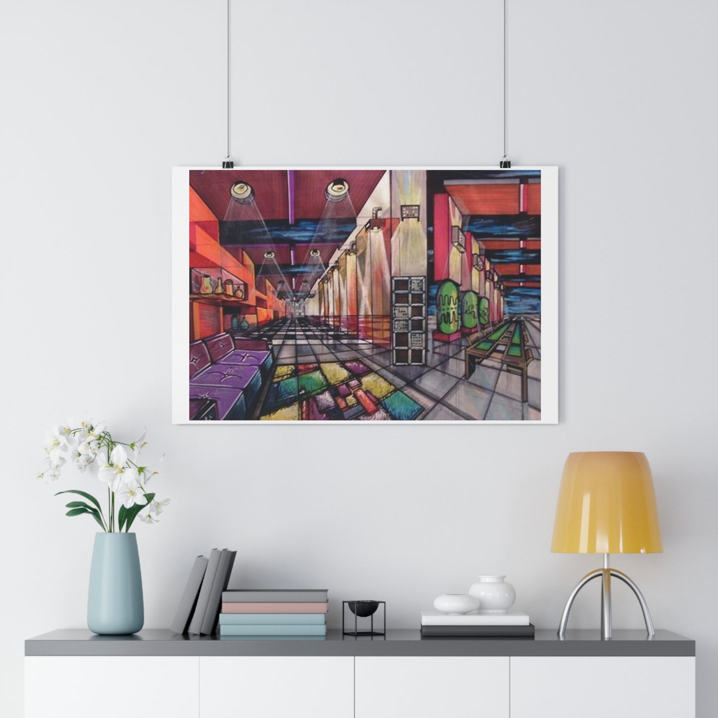 "Impossible Spaces”- Giclée Art Print by artist David Hilborn