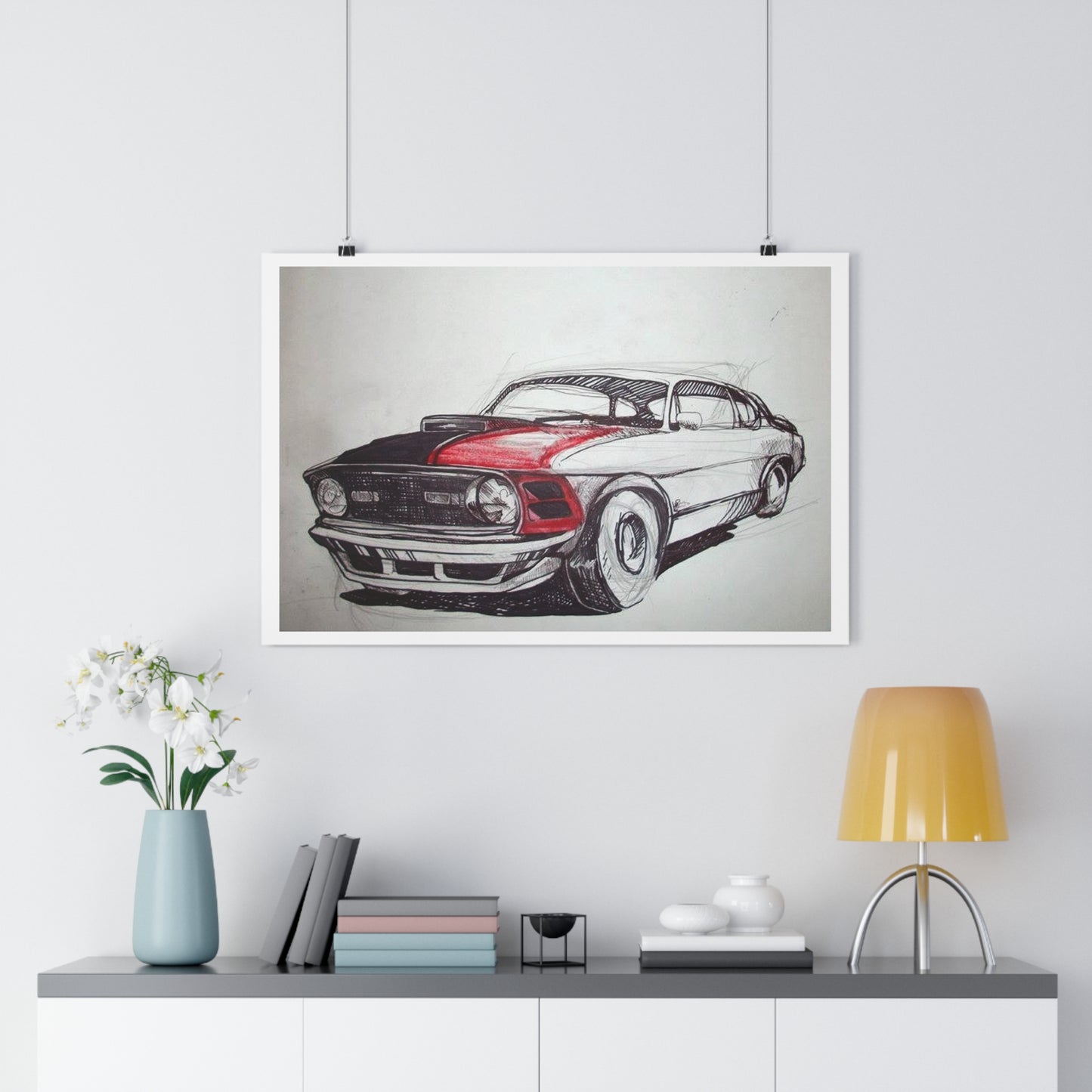 "Autobody Study”- Giclée Art Print by artist David Hilborn