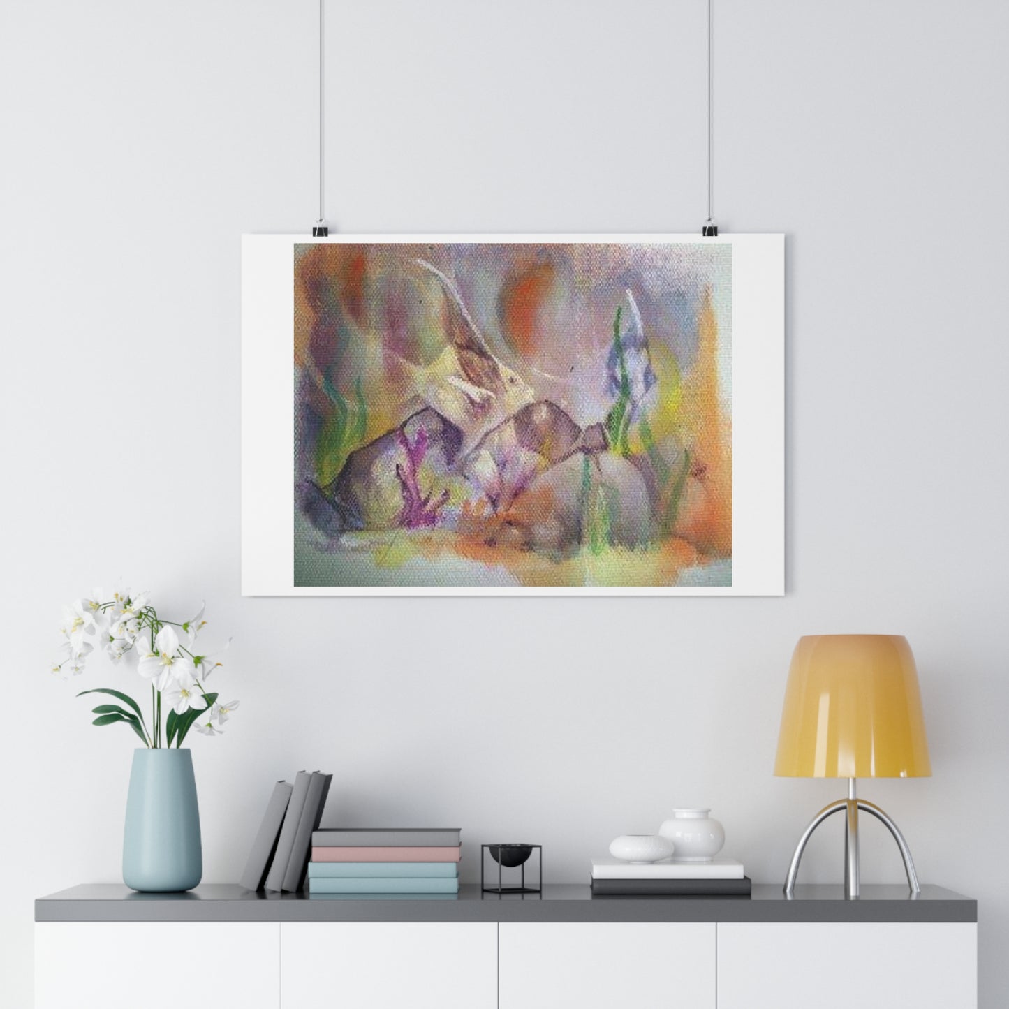 "Angelic”- Giclée Art Print by artist David Hilborn