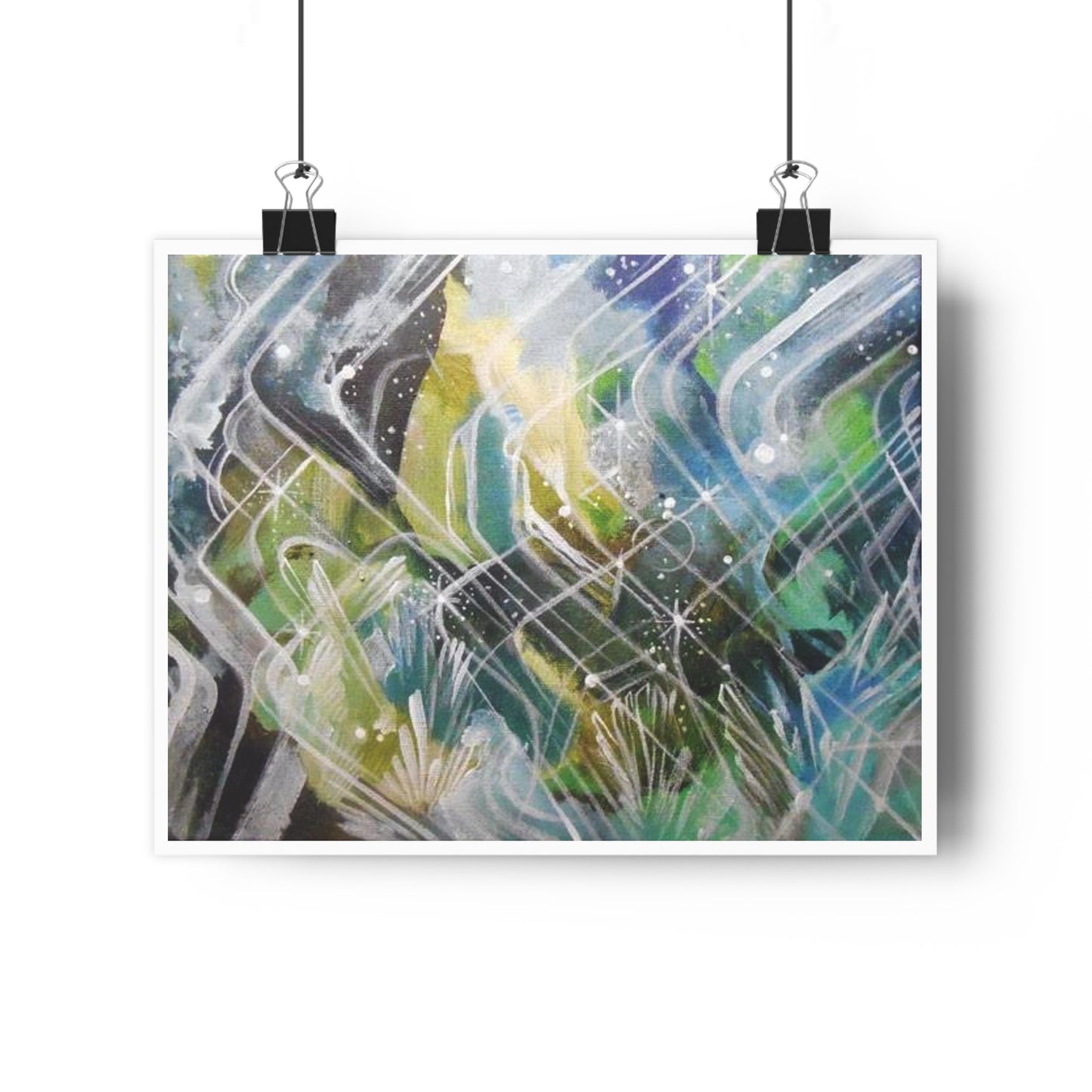 "Form Storm”- Giclée Art Print by artist David Hilborn