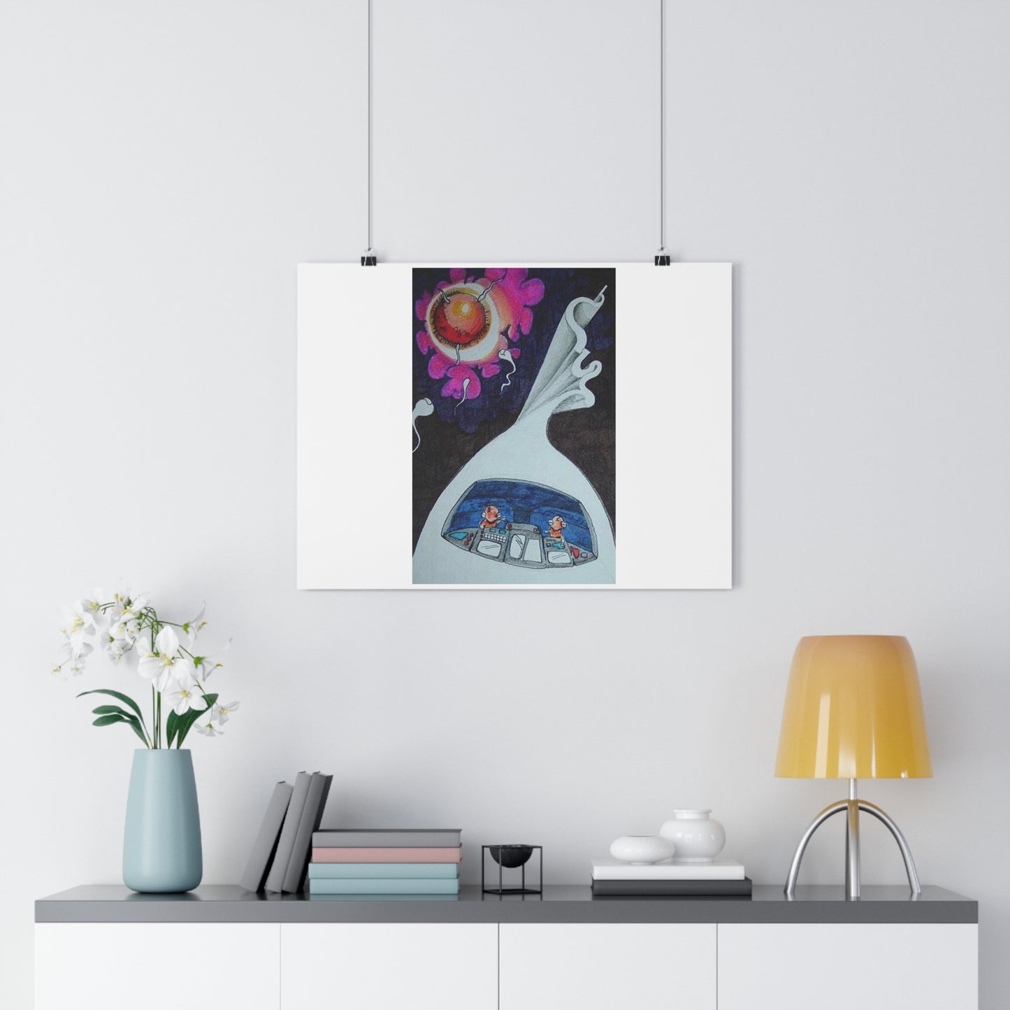 "Vessel”- Giclée Art Print by artist David Hilborn