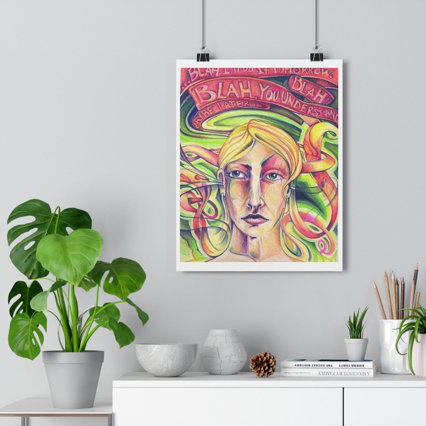 "Poet”- Giclée Art Print by artist David Hilborn