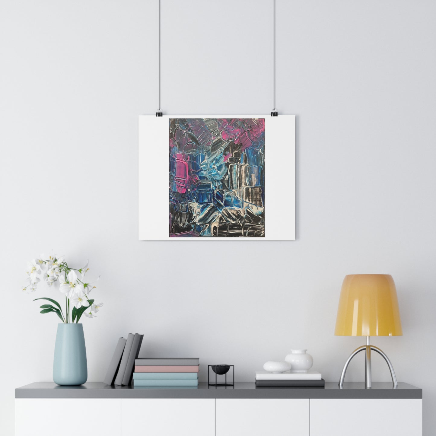 "Magenta" - Giclée Art Print by artist David Hilborn