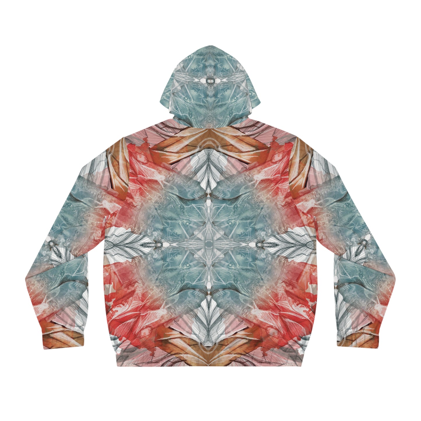 “Abundance” - All Over Graphic Zip-Up Hoodie by Artist David Hilborn