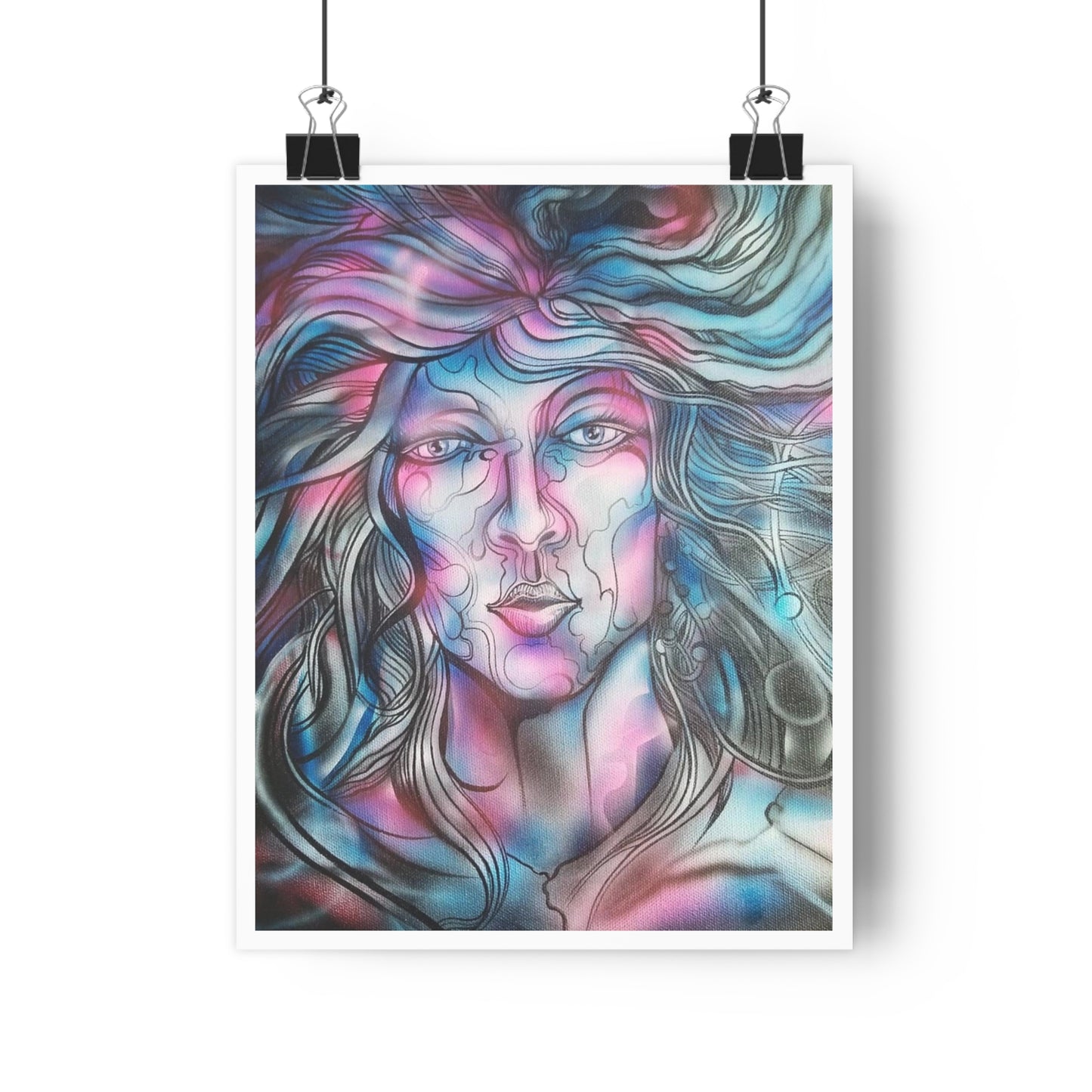 "Cerebral”- Giclée Art Print by artist David Hilborn