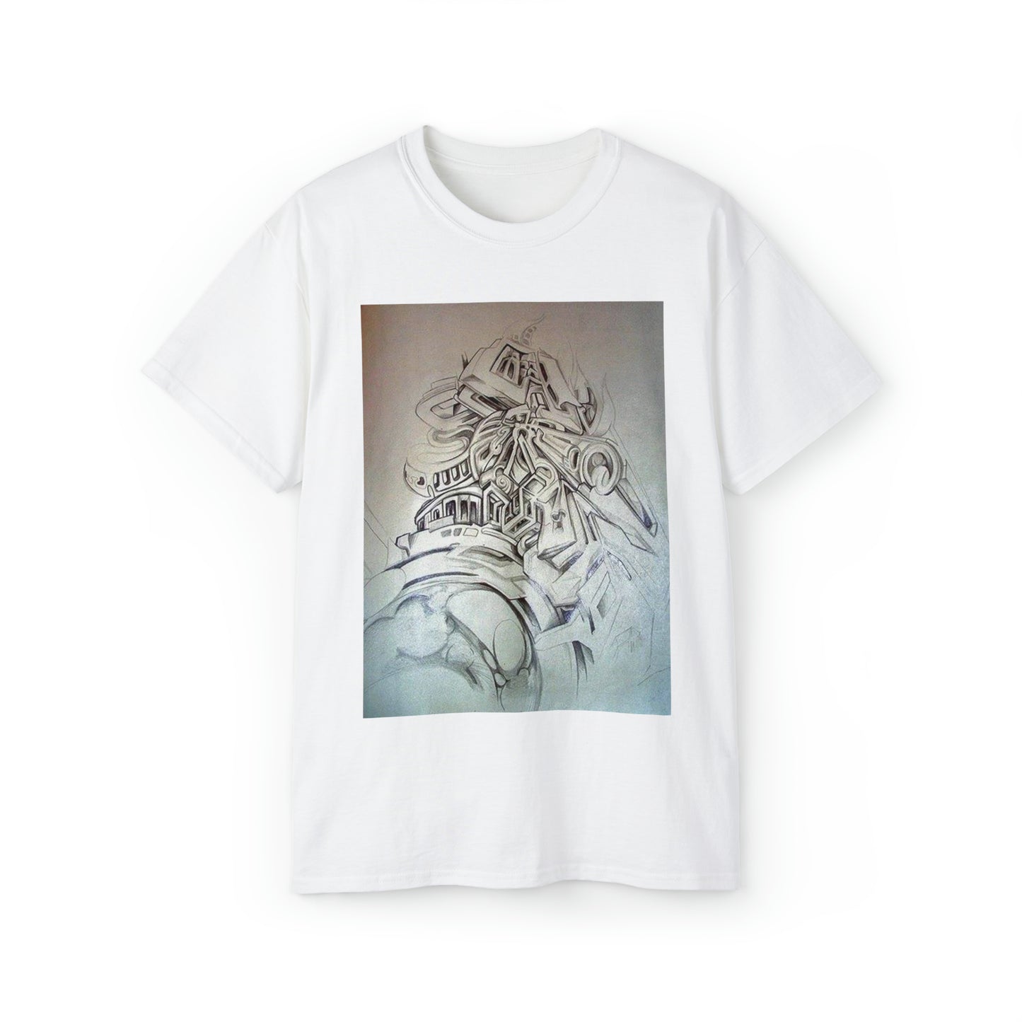 “Fabrication” - Short Sleeve Graphic Tee by Artist David Hilborn