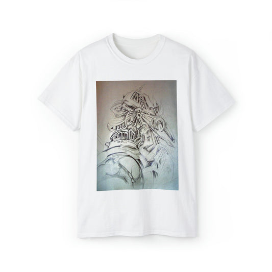 “Fabrication” - Short Sleeve Graphic Tee by Artist David Hilborn