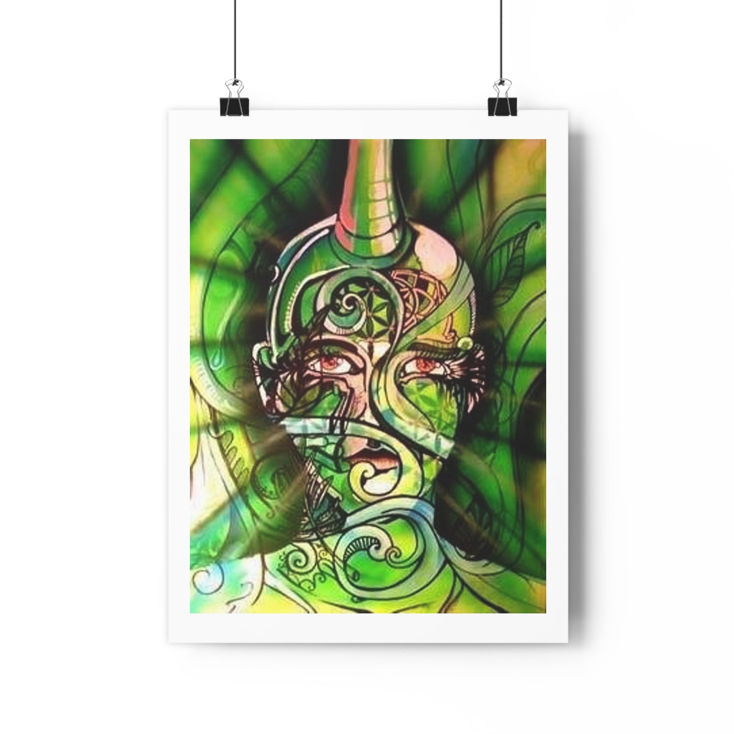 “Earthling”- Giclée Art Print by artist David Hilborn