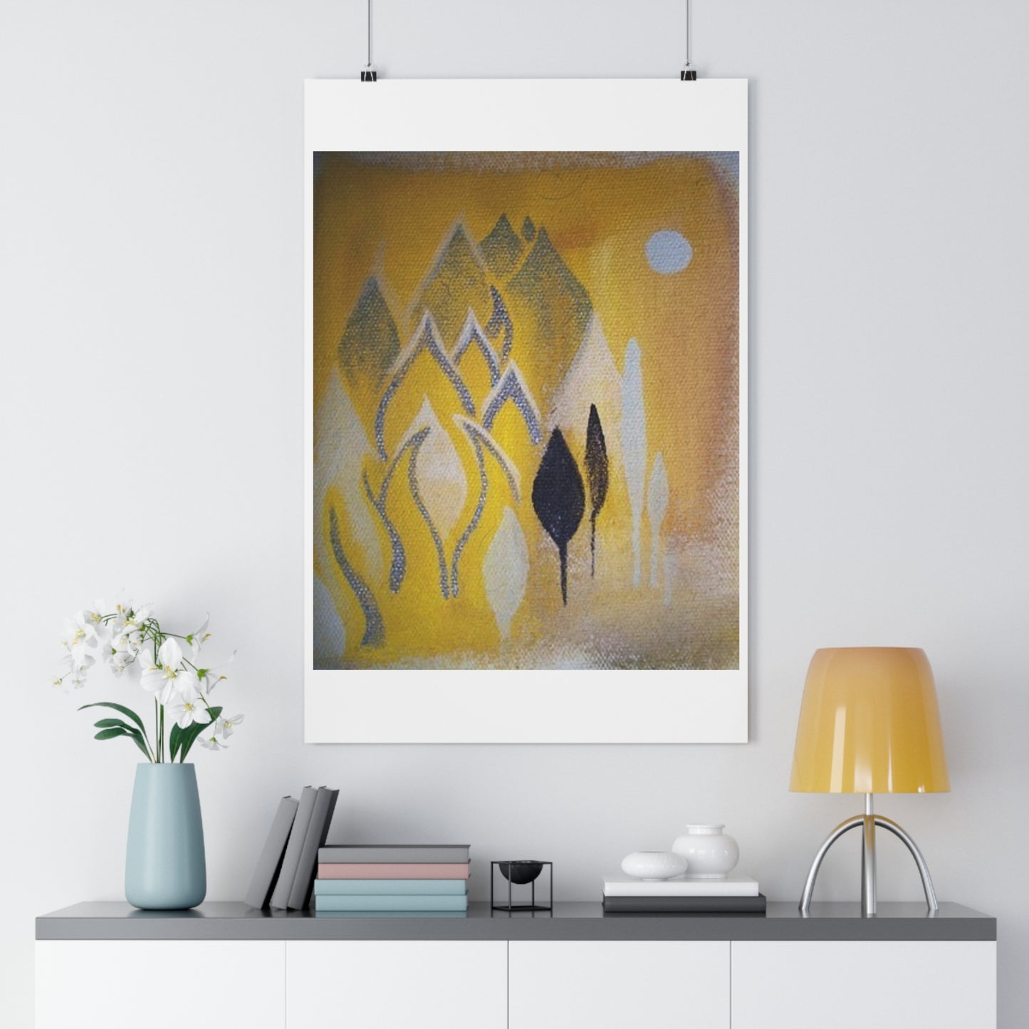 "Simplified Landscape”- Giclée Art Print by artist David Hilborn