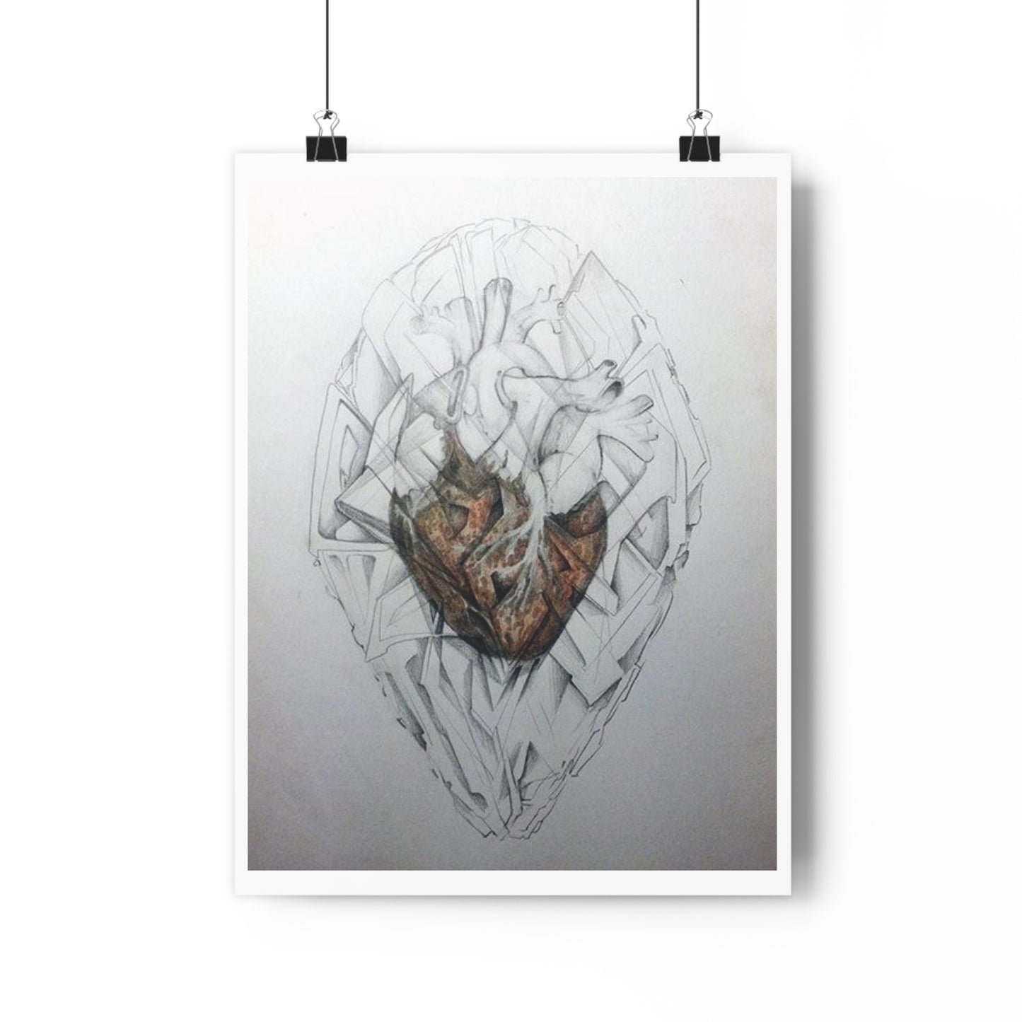 "Protected”- Giclée Art Print by artist David Hilborn