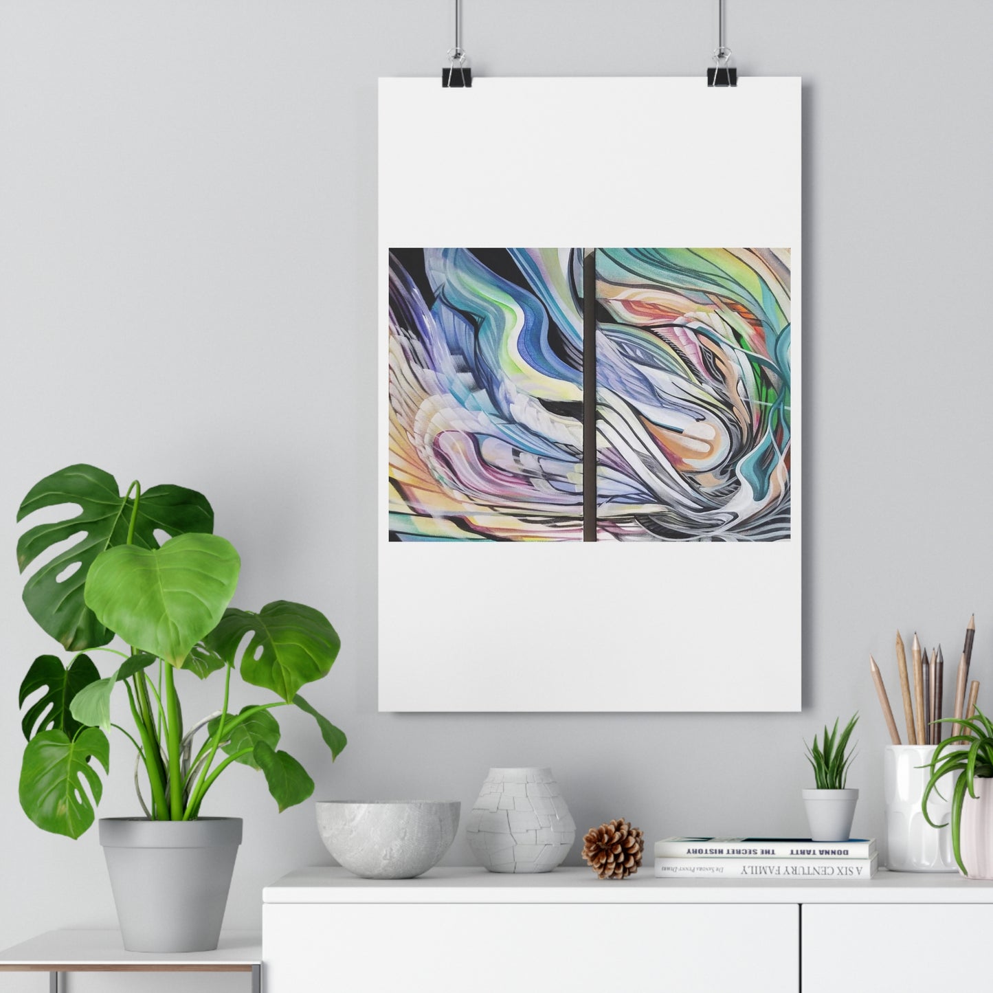 "Flow”- Giclée Art Print by artist David Hilborn