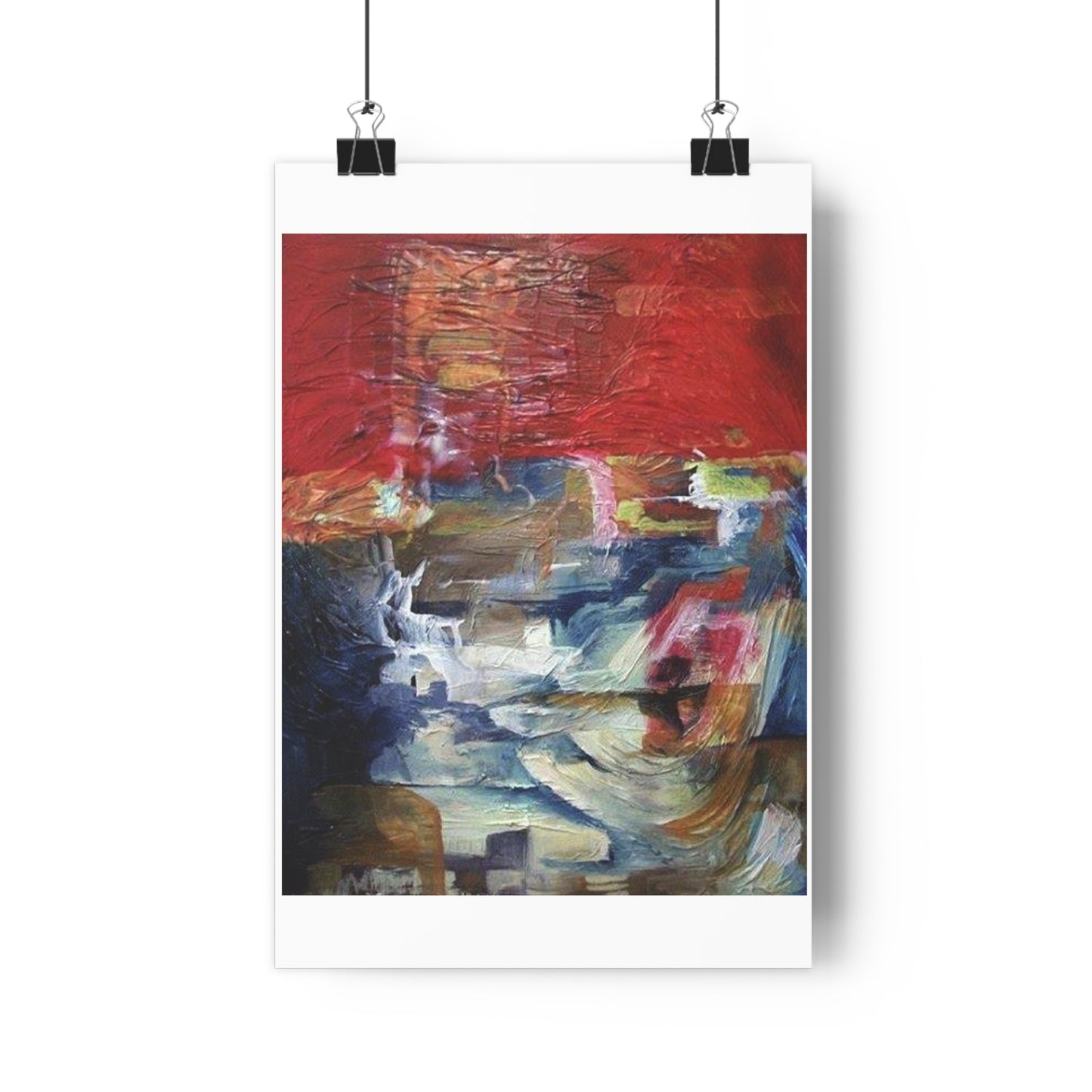 '"Meltdown”- Giclée Art Print by artist David Hilborn