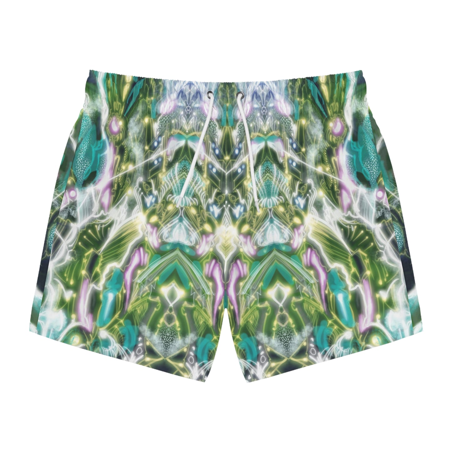 “Green Dragon” - Swim Trunks by Artist David Hilborn