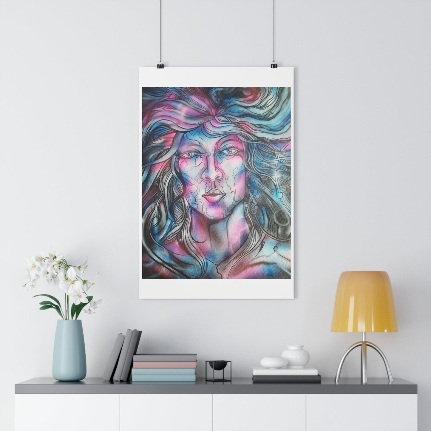 "Cerebral”- Giclée Art Print by artist David Hilborn