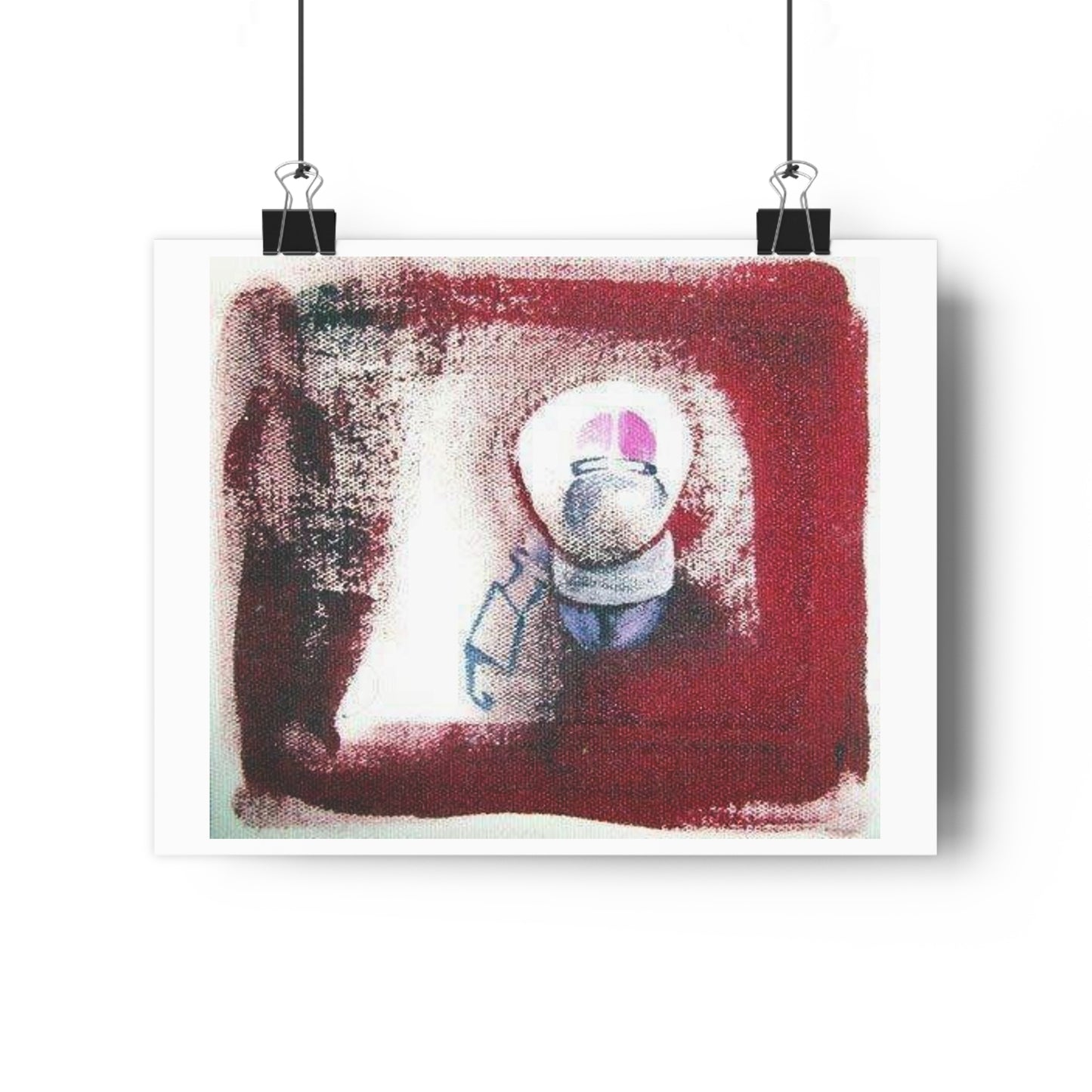 “Beep-boop”- Giclée Art Print by artist David Hilborn