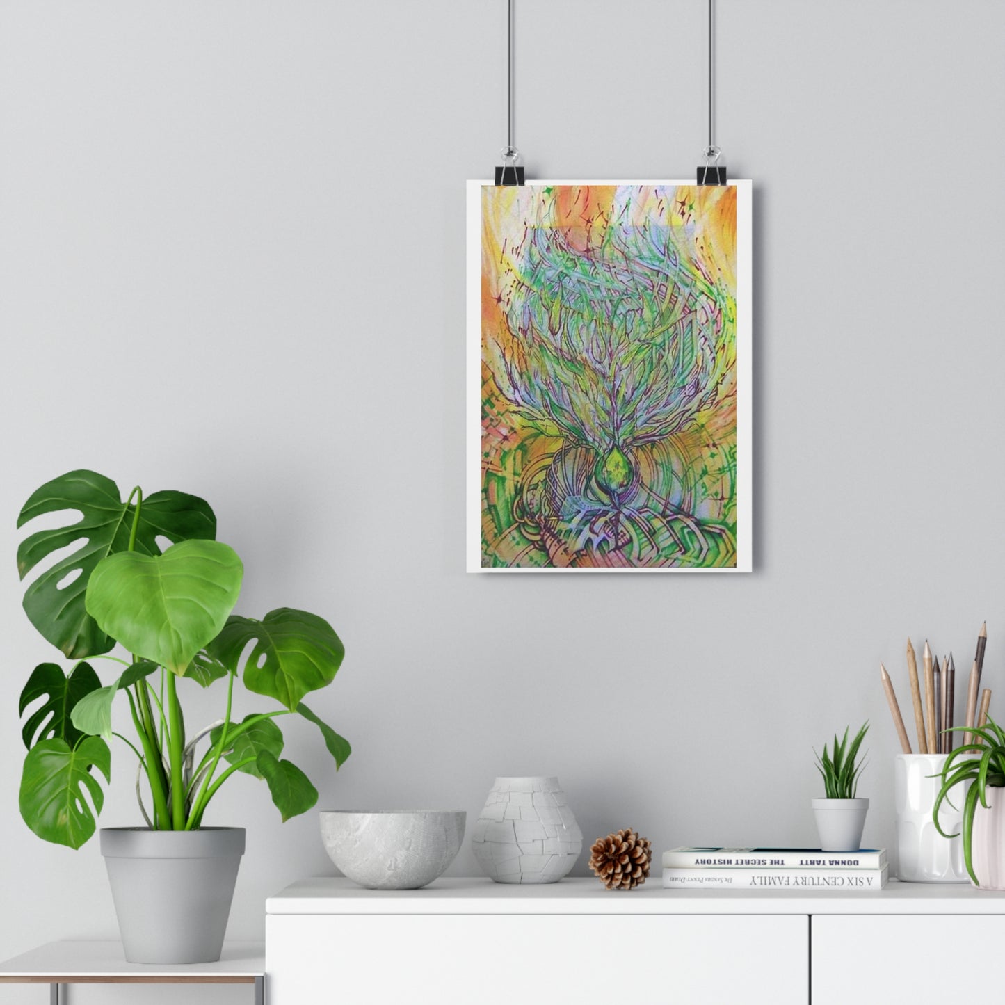 "Seedling”- Giclée Art Print by artist David Hilborn