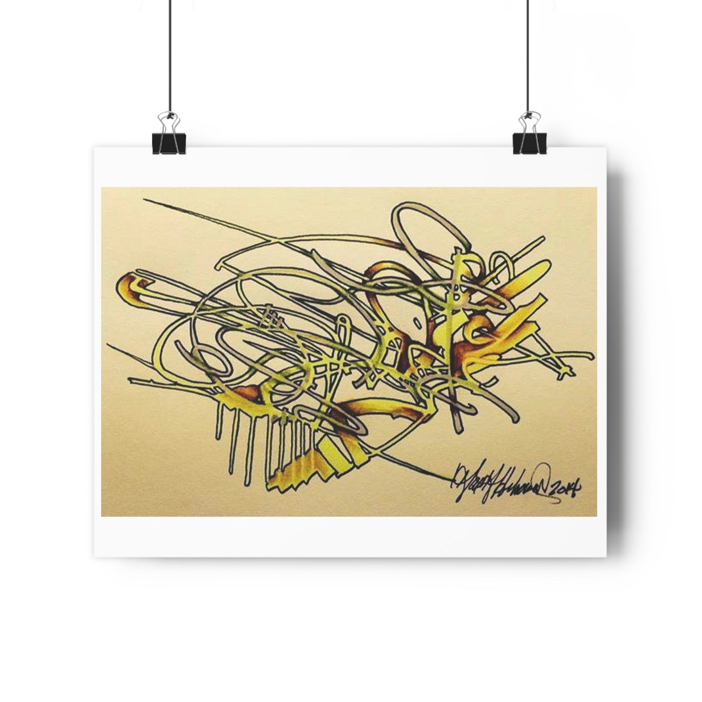 "Hornet”- Giclée Art Print by artist David Hilborn