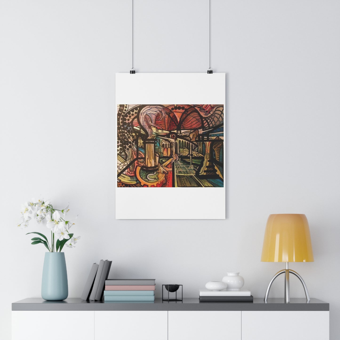 "Licht”- Giclée Art Print by artist David Hilborn