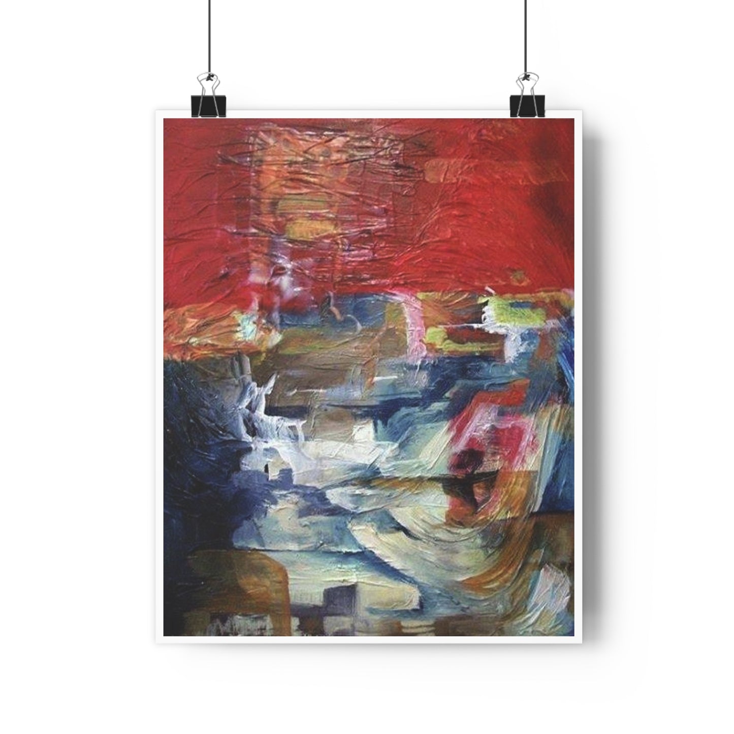 '"Meltdown”- Giclée Art Print by artist David Hilborn