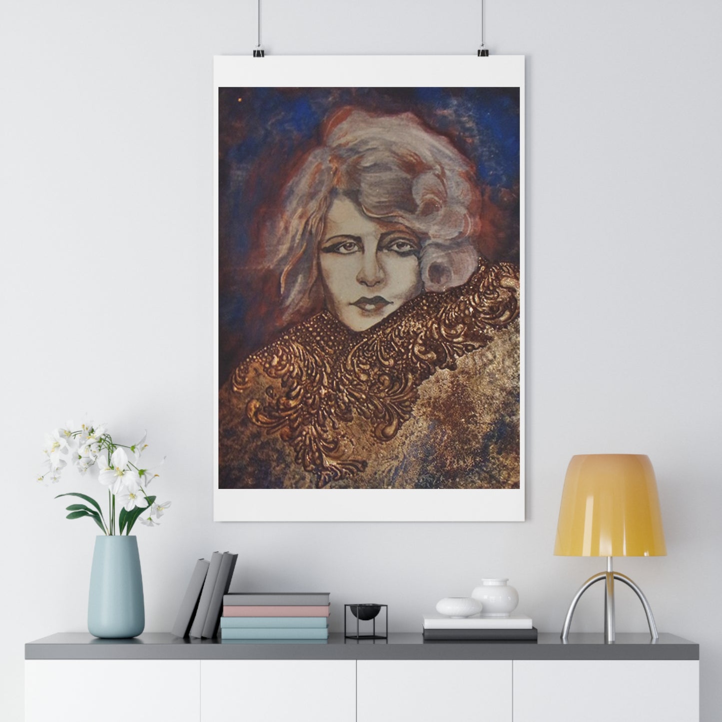 "Flora”- Giclée Art Print by artist David Hilborn