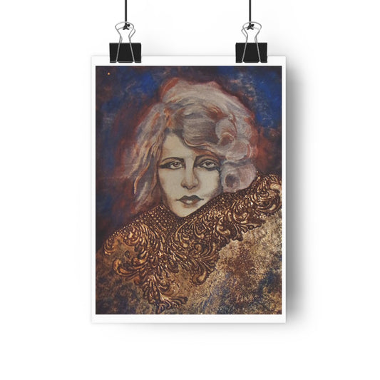 "Flora”- Giclée Art Print by artist David Hilborn