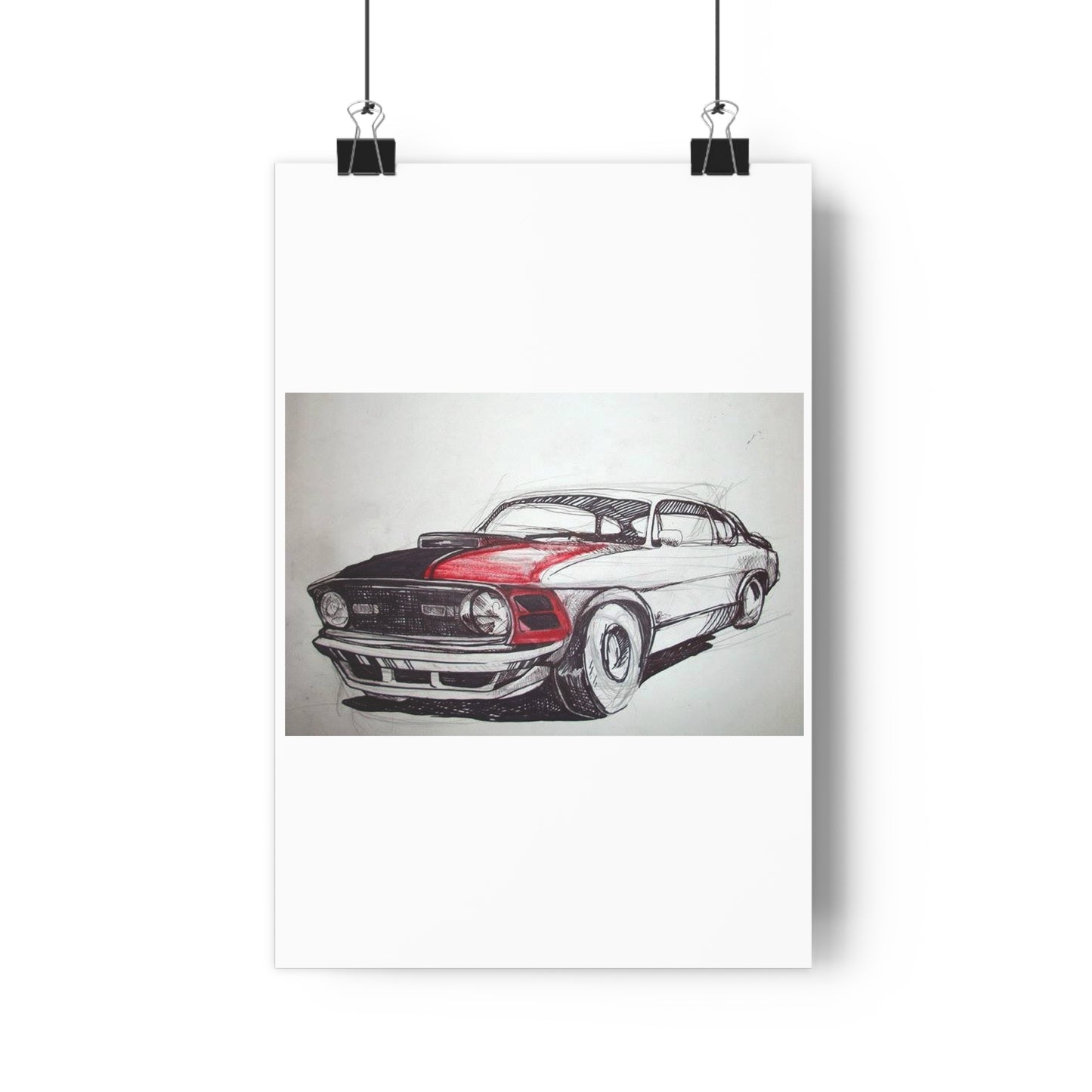 "Autobody Study”- Giclée Art Print by artist David Hilborn