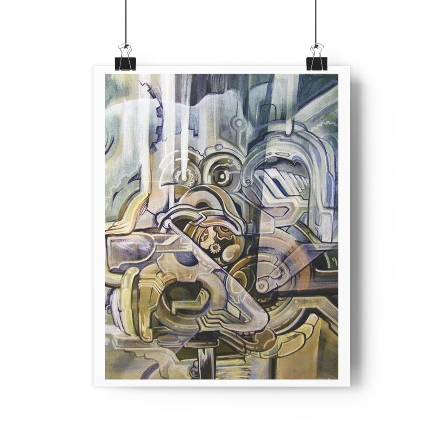 “Mech”- Giclée Art Print by artist David Hilborn