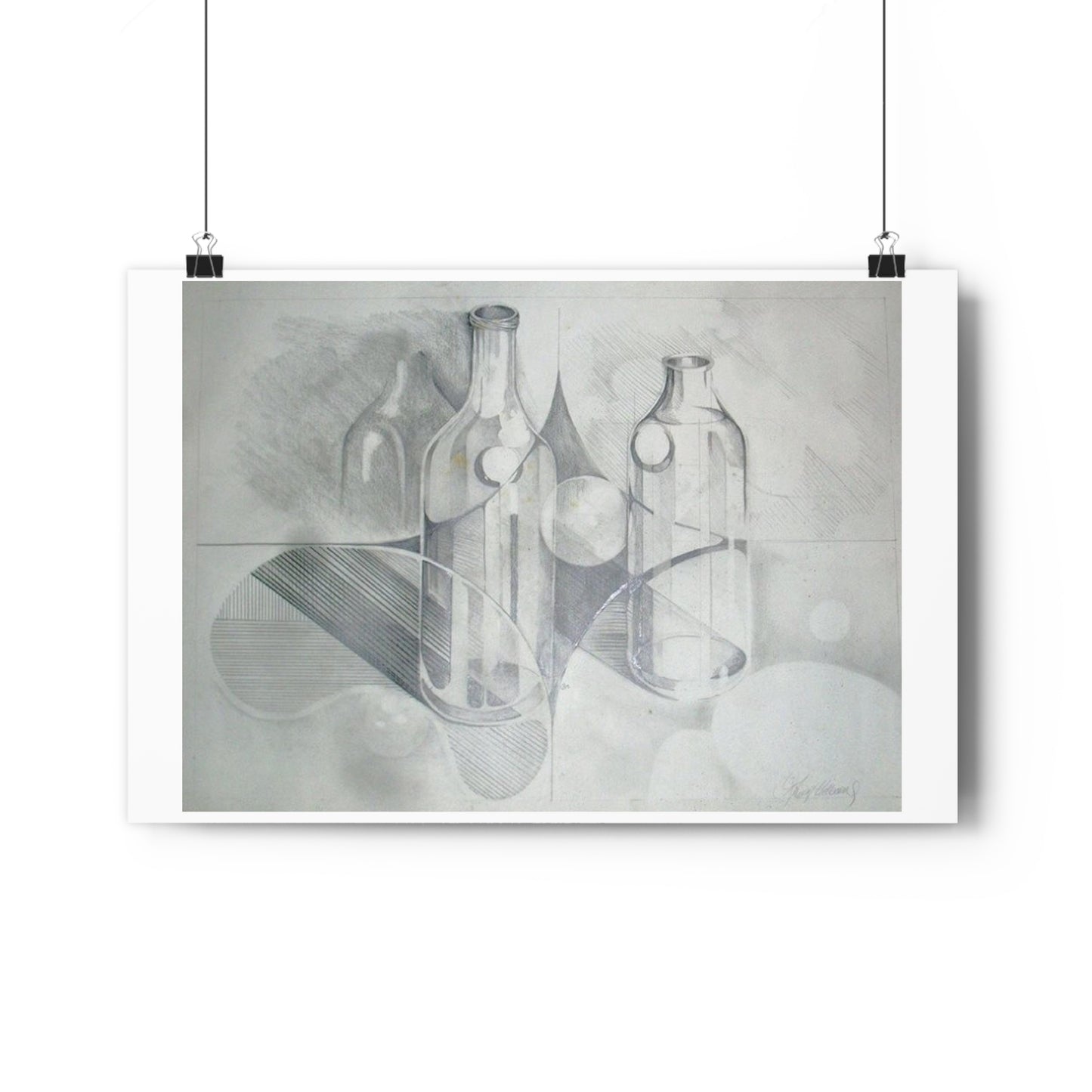 "Glass Study" - Giclée Art Print by artist David Hilborn