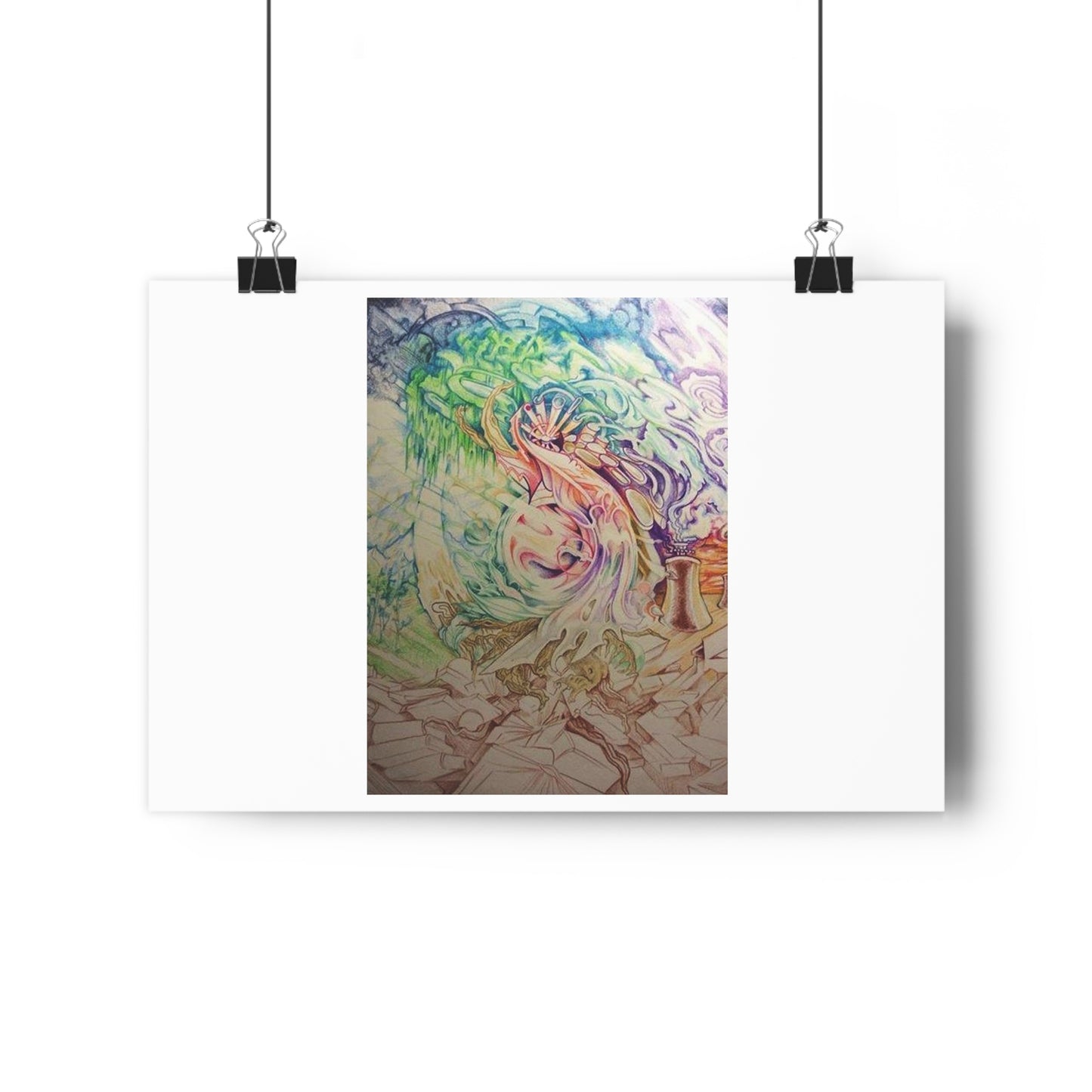 "Rooted in Literature”- Giclée Art Print by artist David Hilborn