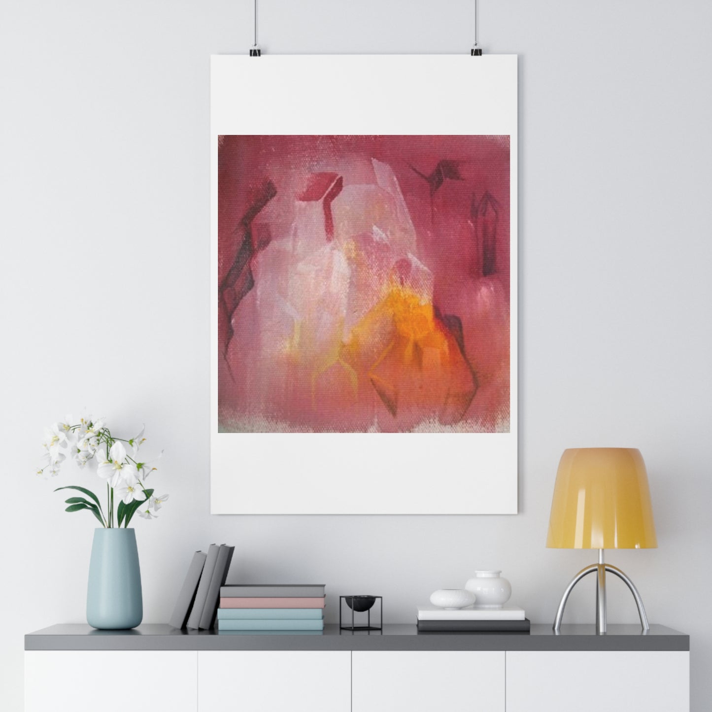 "Raspberry Citrine”- Giclée Art Print by artist David Hilborn