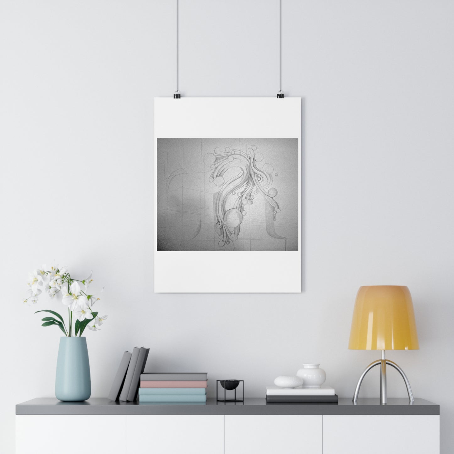 "Pillar" - Giclée Art Print by artist David Hilborn