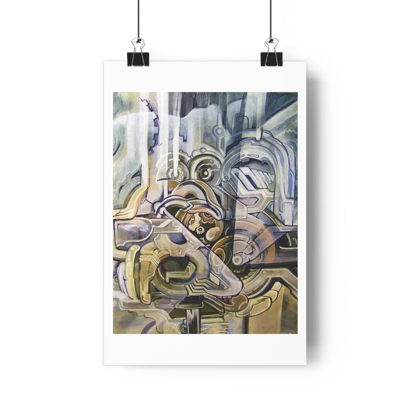 “Mech”- Giclée Art Print by artist David Hilborn