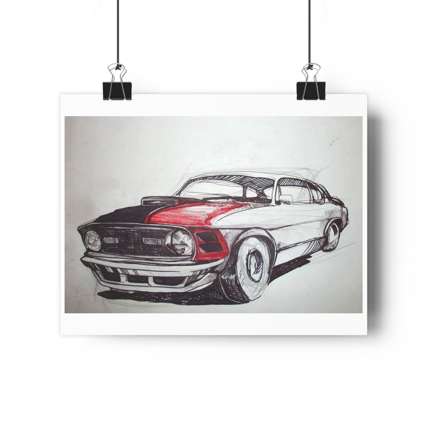 "Autobody Study”- Giclée Art Print by artist David Hilborn