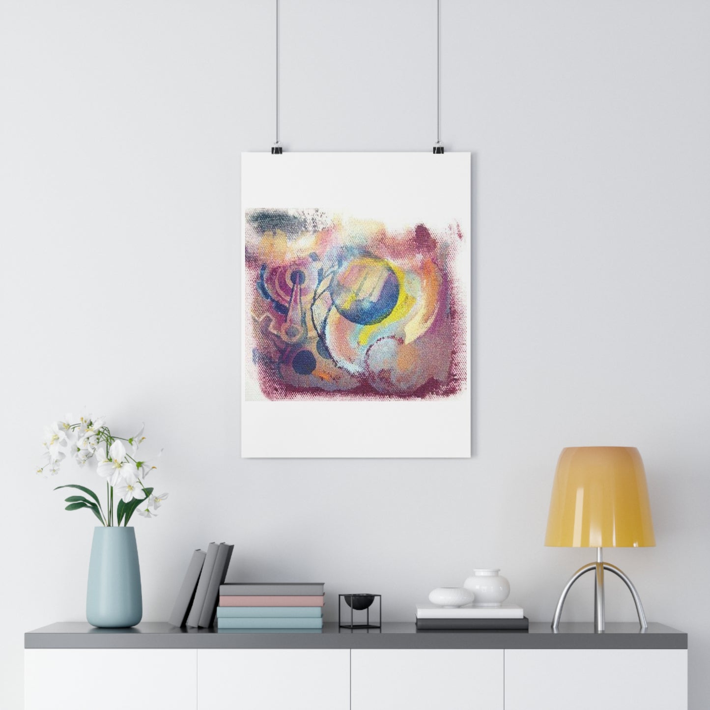 "Button Loop”- Giclée Art Print by artist David Hilborn