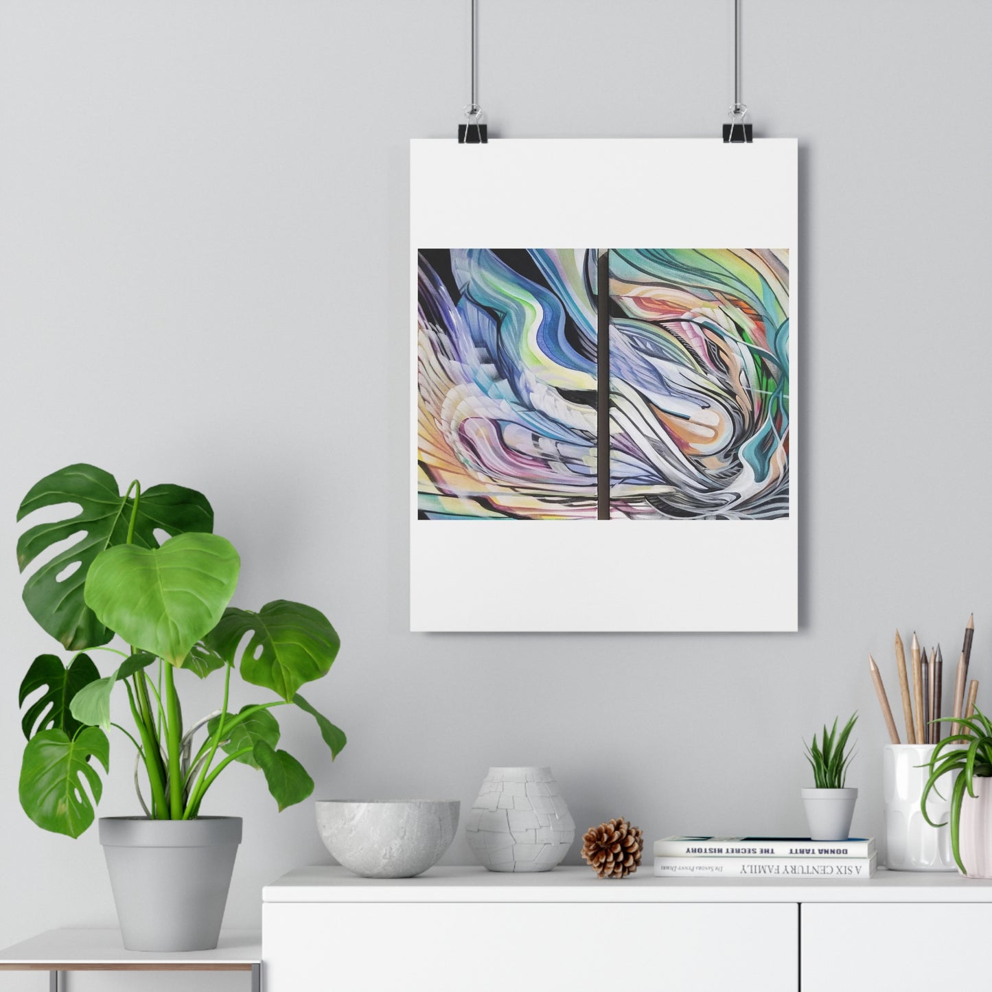 "Flow”- Giclée Art Print by artist David Hilborn