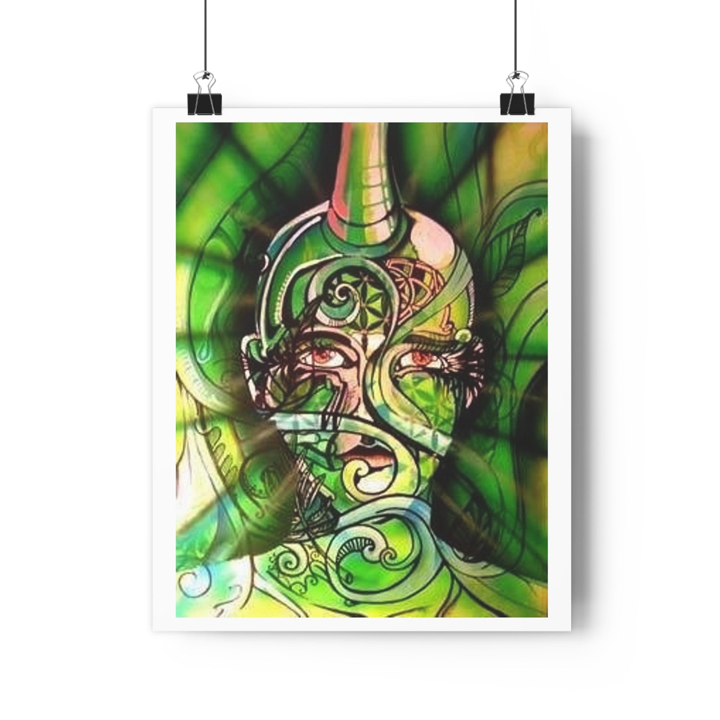 “Earthling”- Giclée Art Print by artist David Hilborn