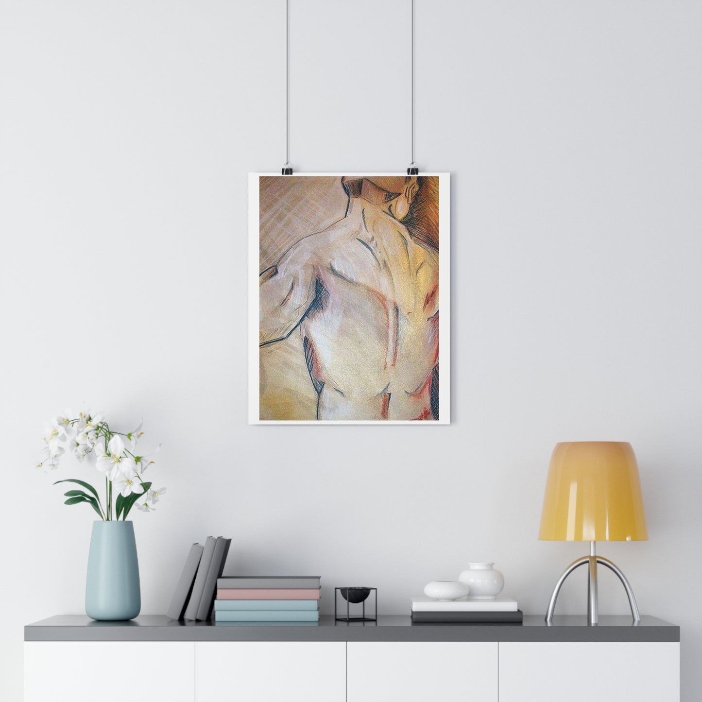 "Anatomy Study”- Giclée Art Print by artist David Hilborn