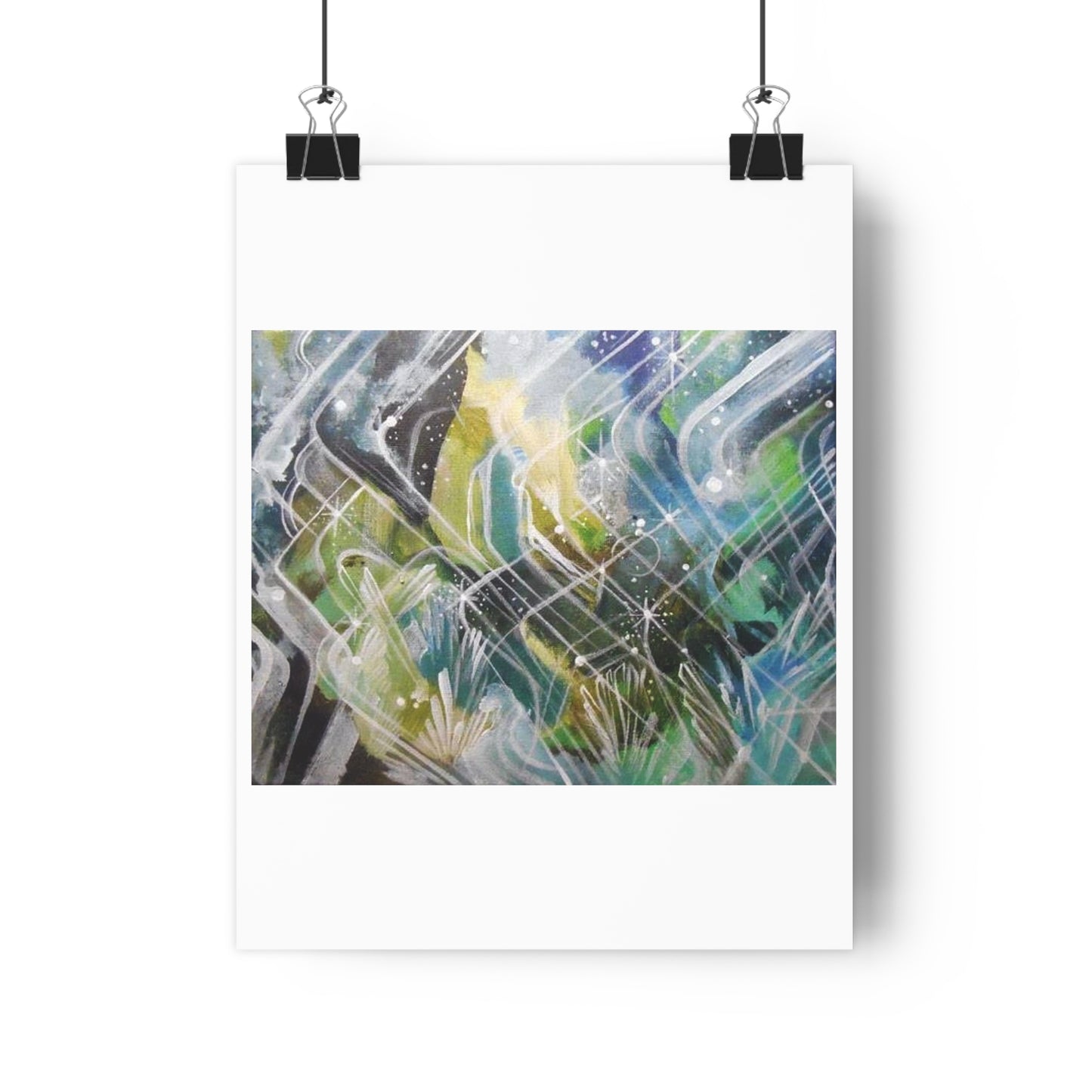 "Form Storm”- Giclée Art Print by artist David Hilborn