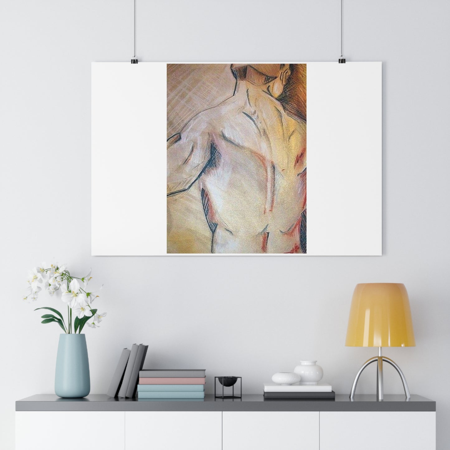 "Anatomy Study”- Giclée Art Print by artist David Hilborn